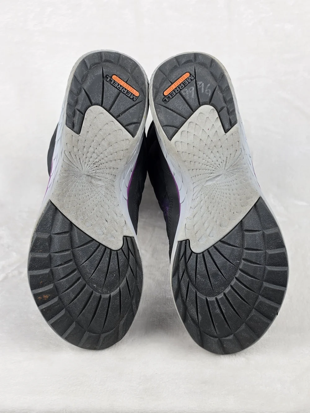 Merrell Dragonfly Tall Boots Womens 9.5 Purple Black Waterproof Insulated